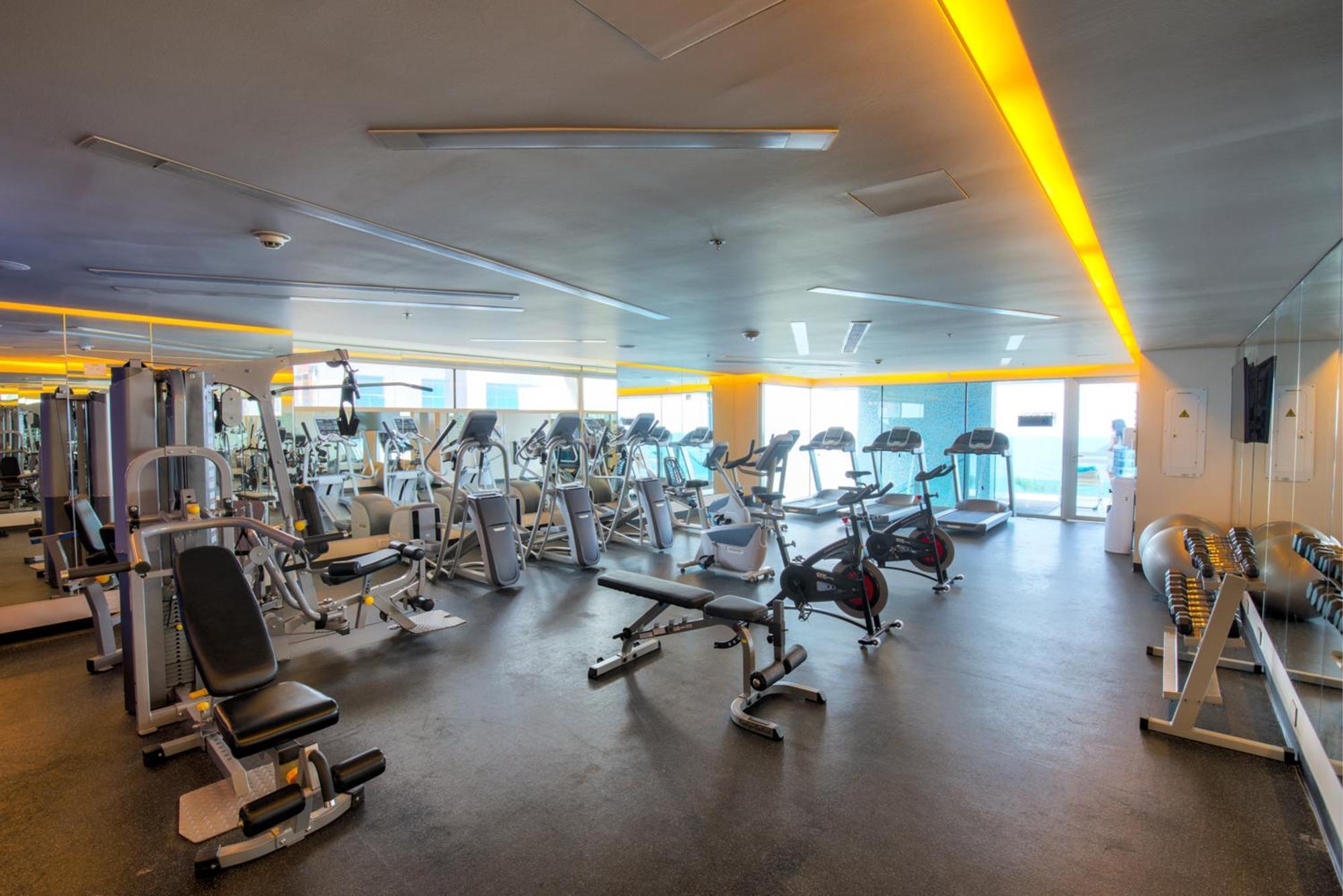 卡塔赫纳德印第亚斯恒星酒店和会议中心 Cartagena 外观 照片 The gym at the hotel